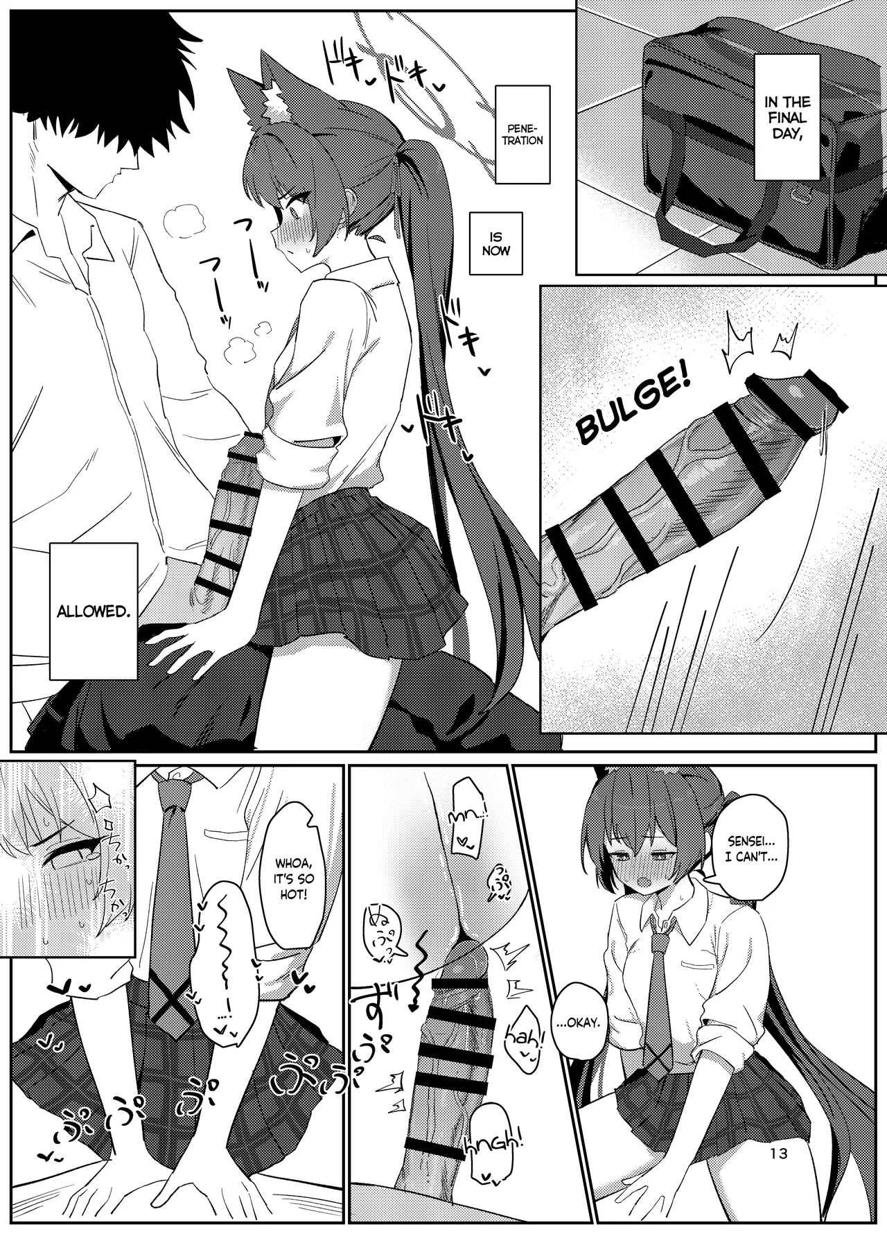 Hentai Manga Comic-Lordosis Behavior!-Read-12